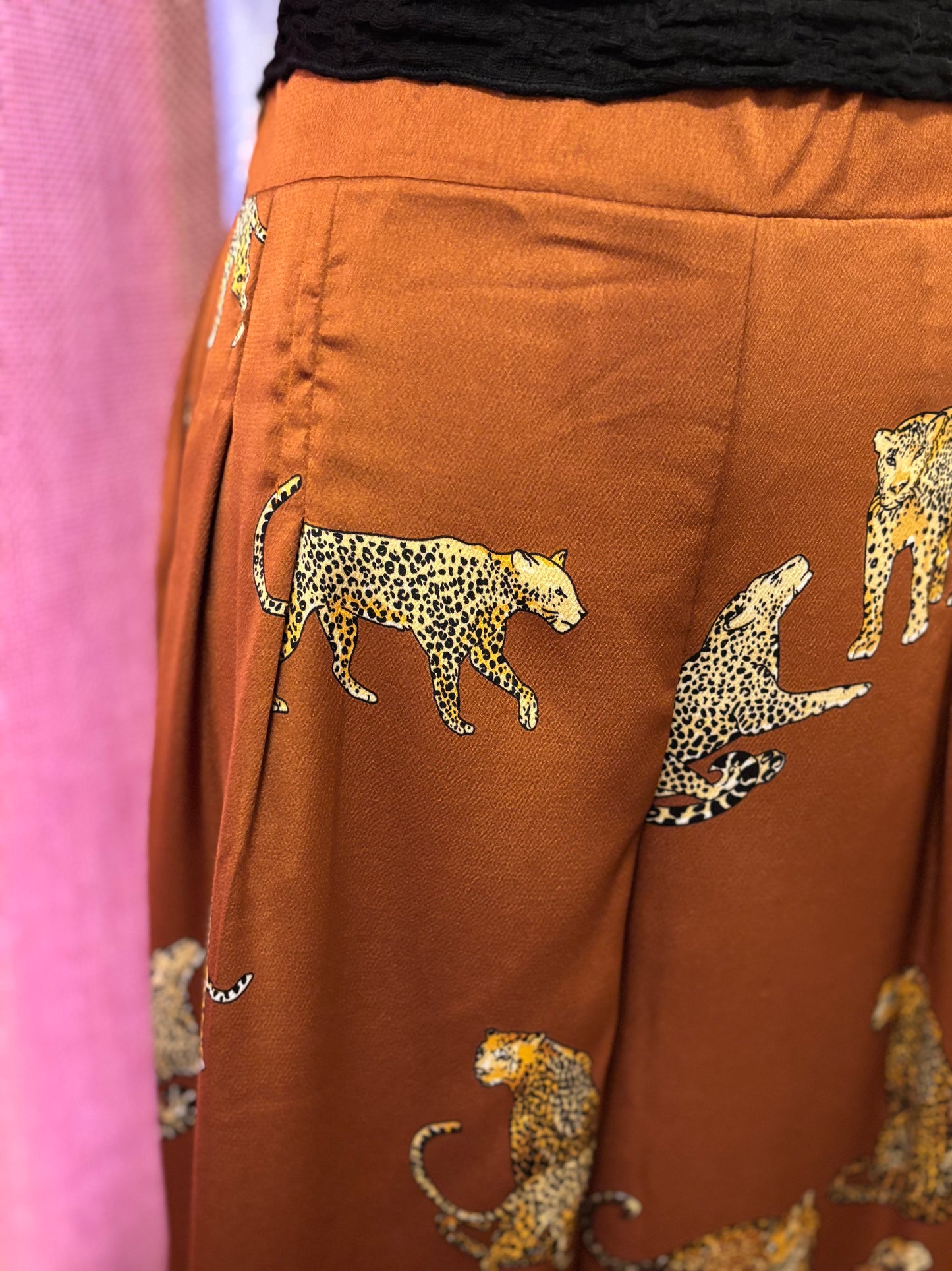 Rust Leopard Pant