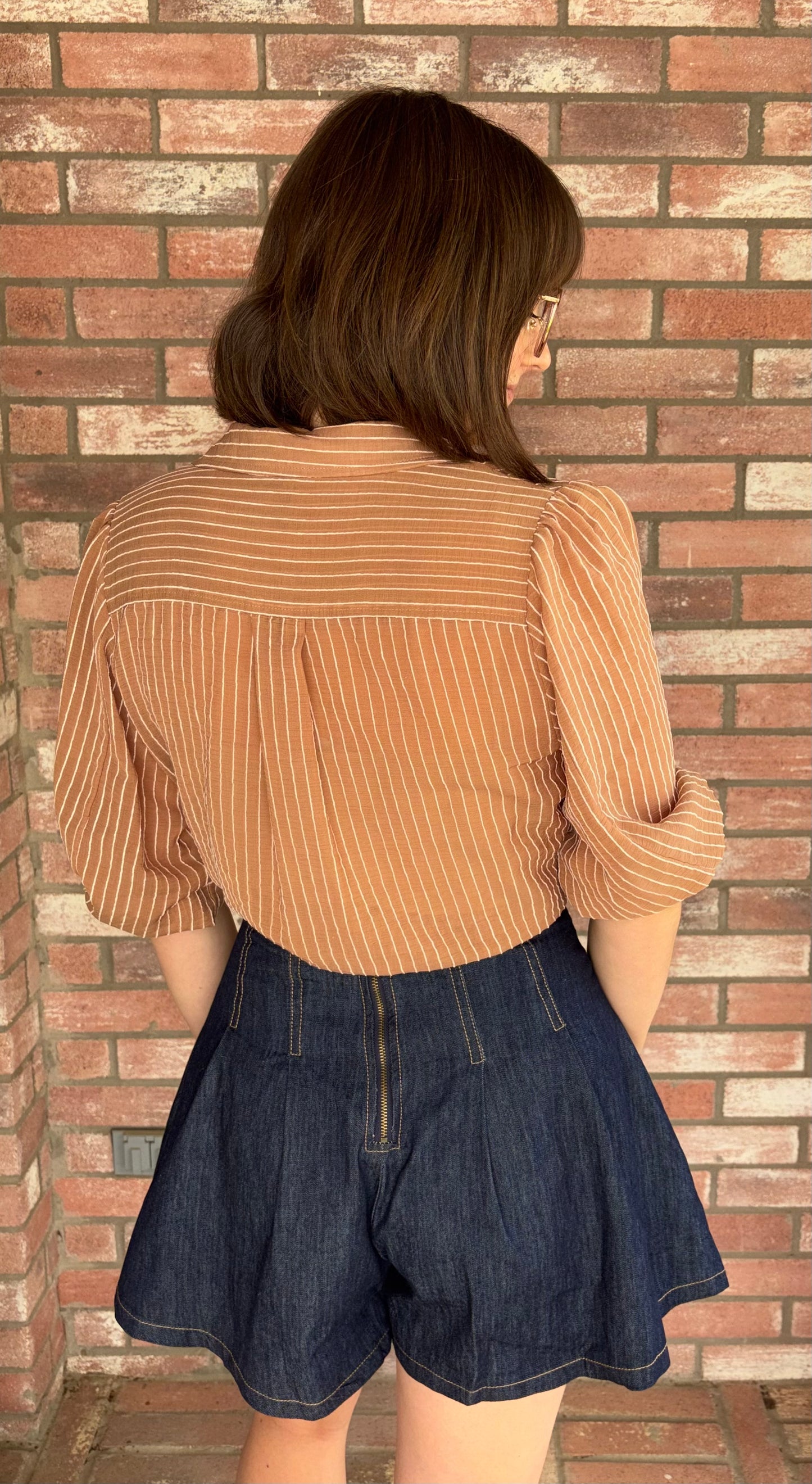 Denim Skort