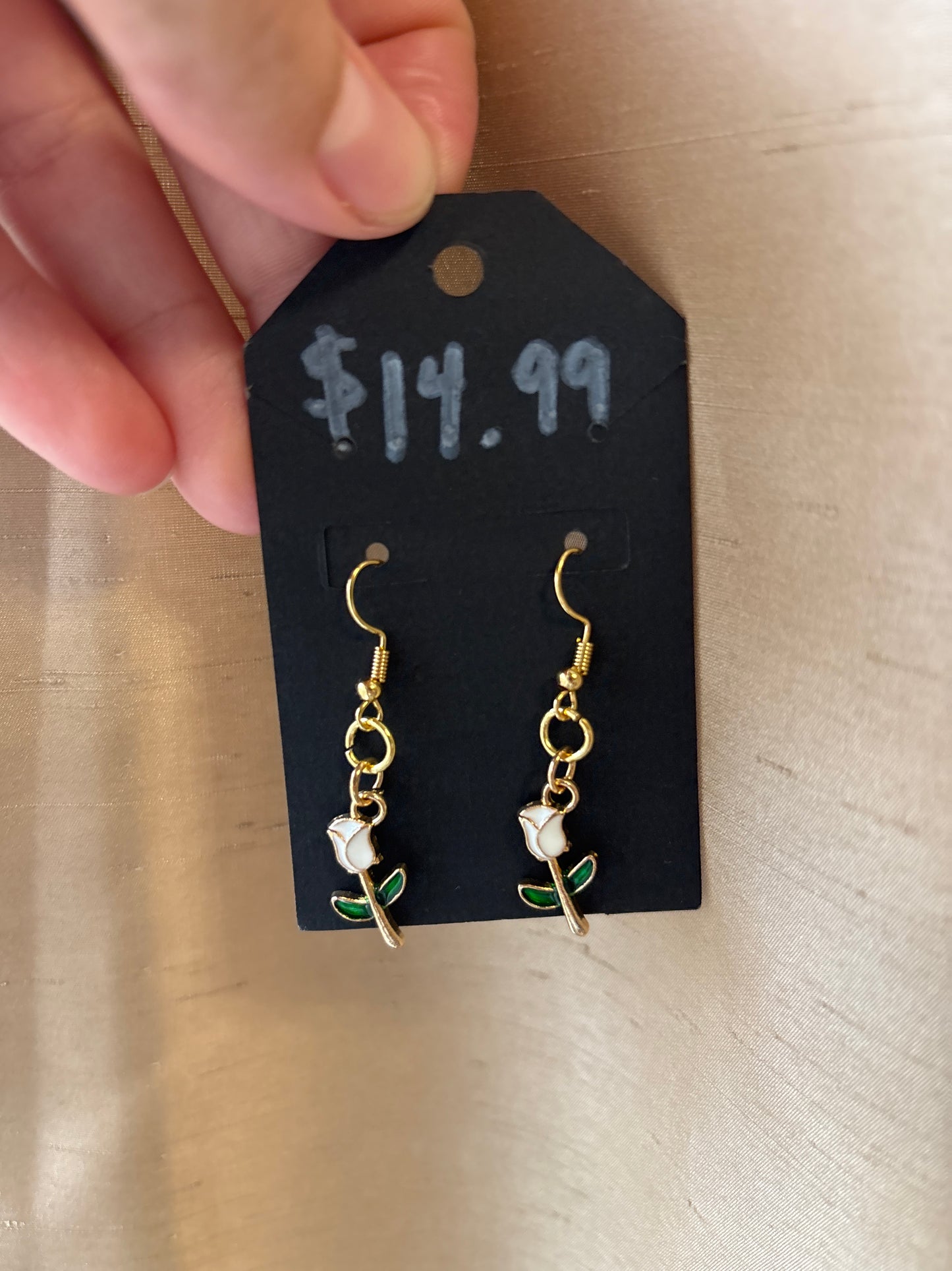 Tulip earrings