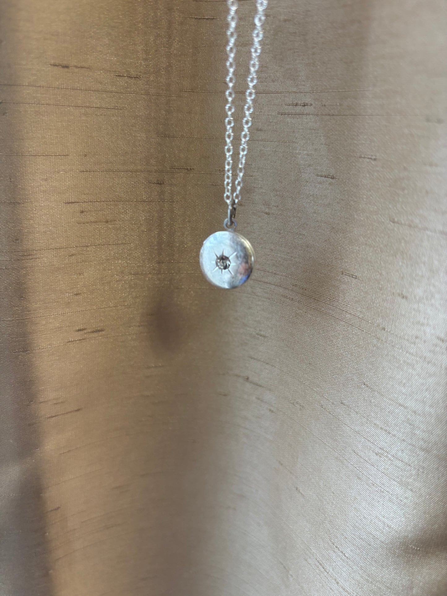 Silver locket