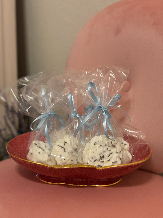 Lavender bath bombs