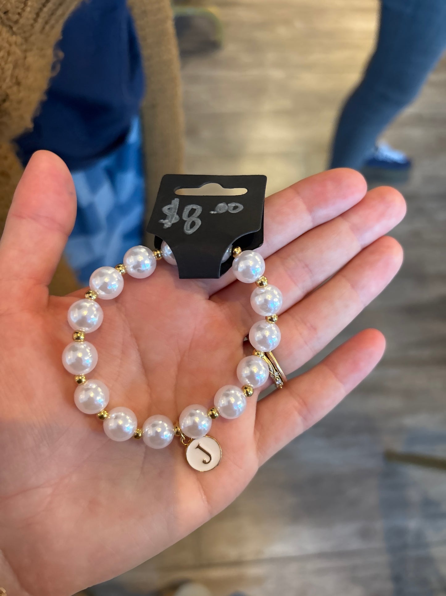Initial bracelet
