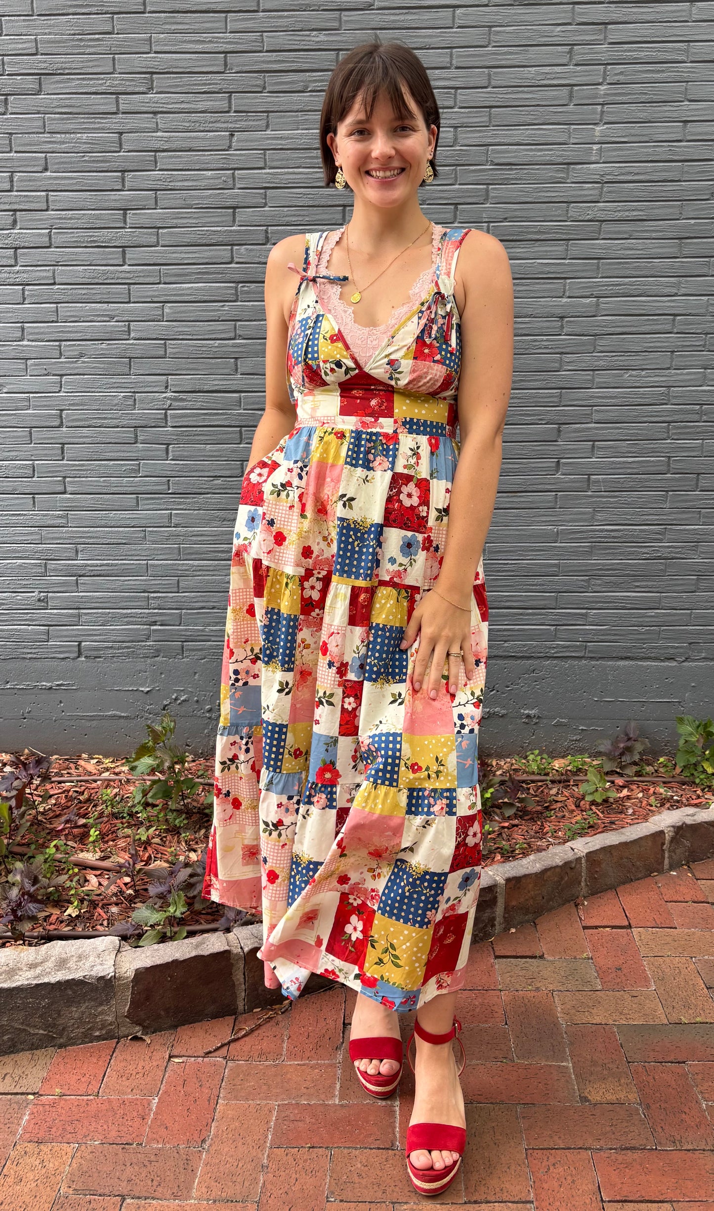 Patchwork Dress