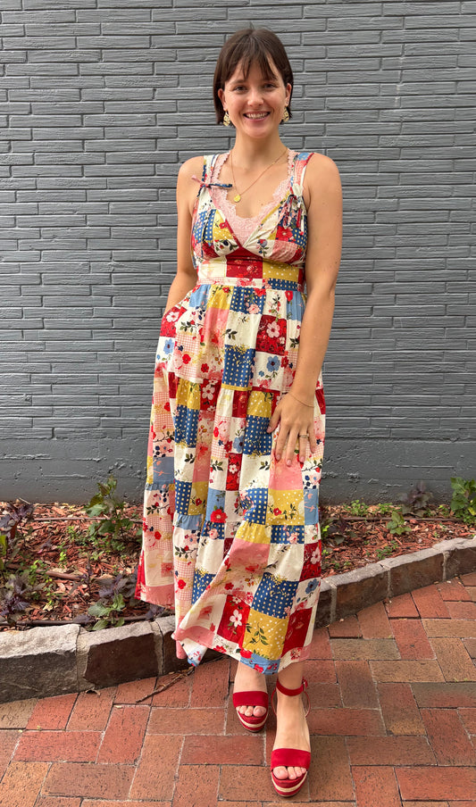 Patchwork Dress