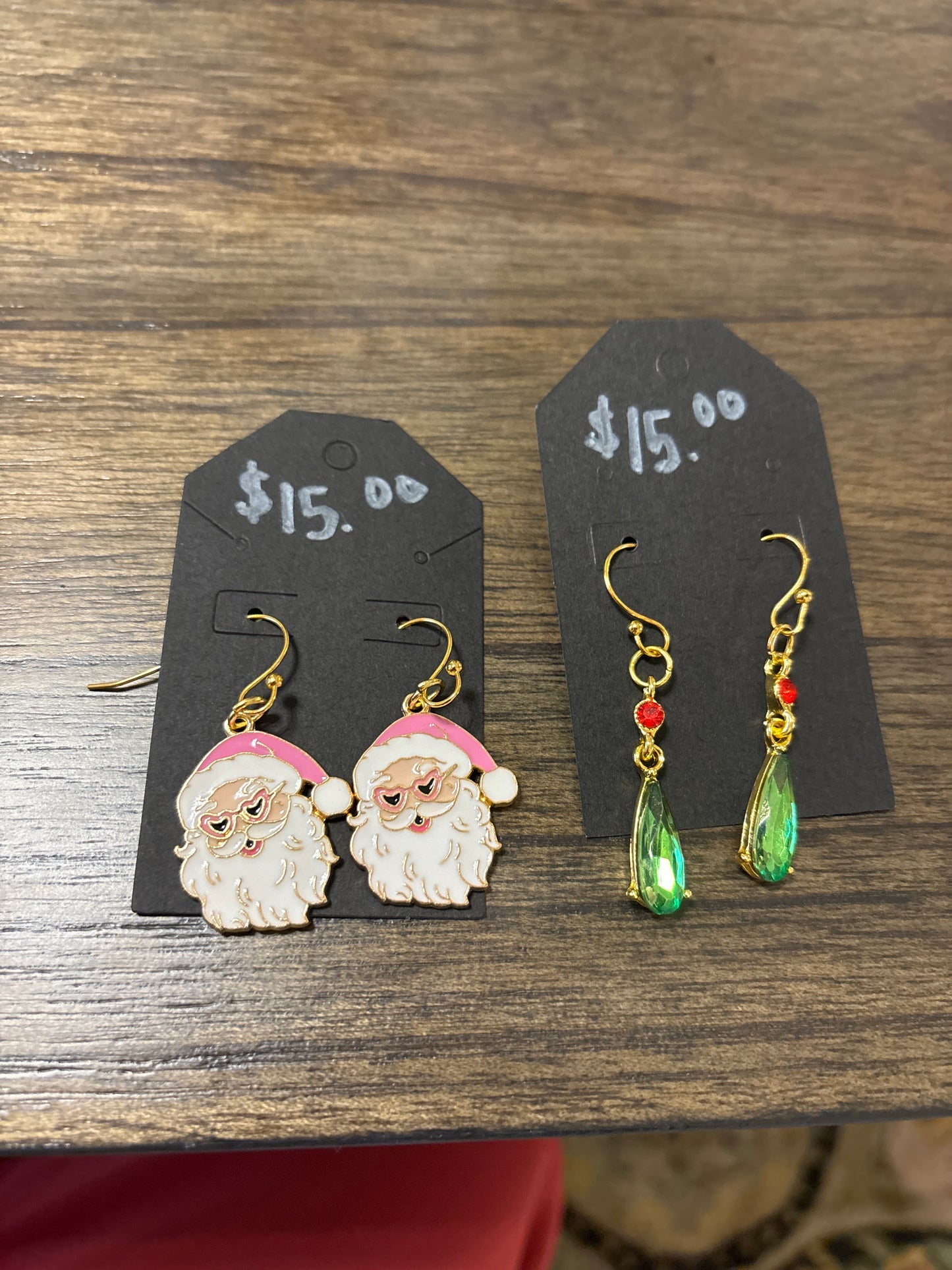 Christmas earrings