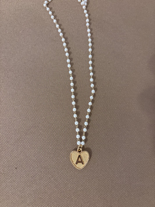 Initial necklace