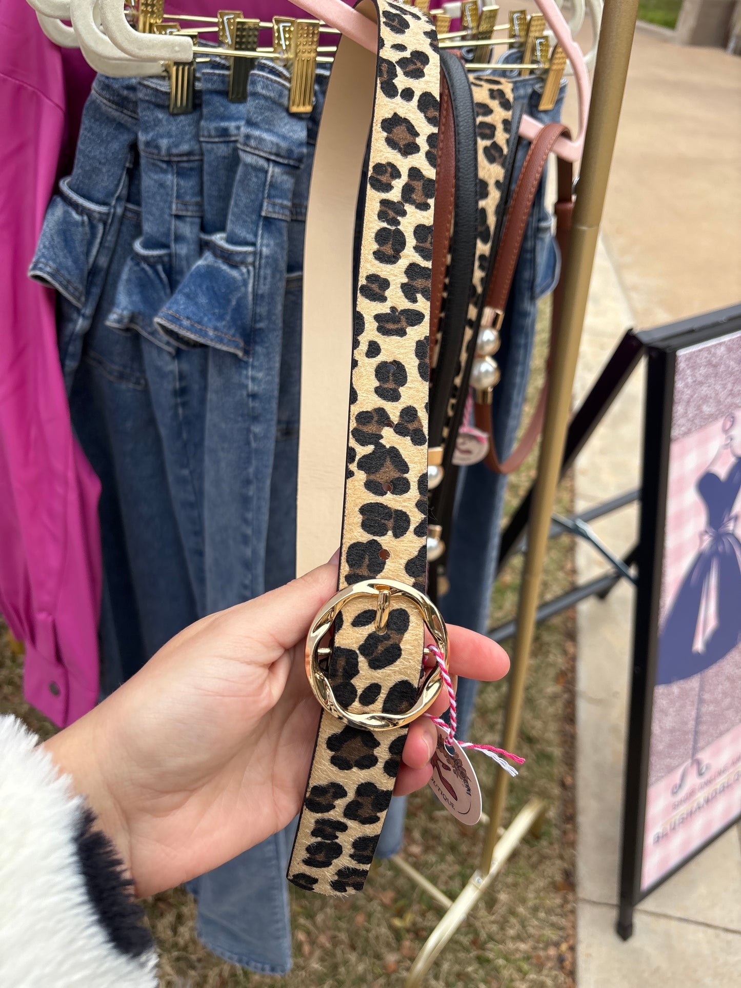 Cheetah belt