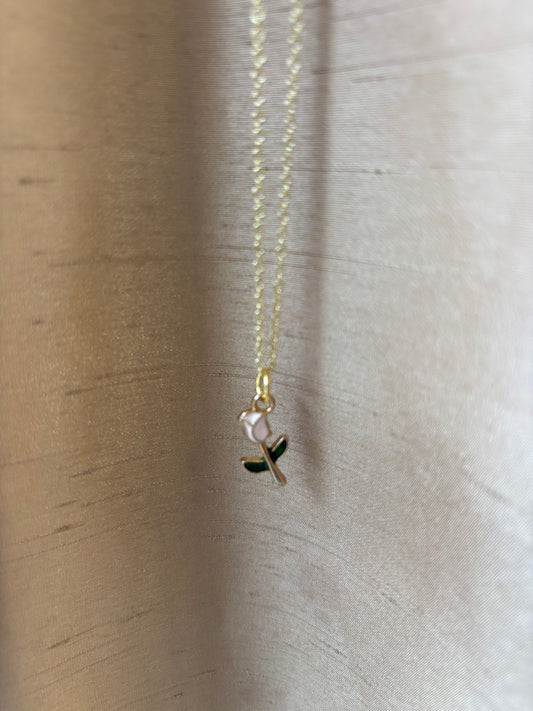 Tulip necklace